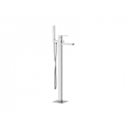 Daniel Skyline SK678 floor-standing bathtub mixer with diverter and shower set | Edilceram Design