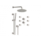 Daniel Tokyo Steel SSTX613ZP7820 shower set | Edilceram Design