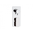 Daniel Tiara TA612D3 single-lever wall-mounted shower mixer with diverter | Edilceram Design