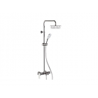 Daniel Tiara TA636DA7720 wall-mounted bathtub shower mixer with hand shower and shower head | Edilceram Design
