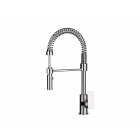 Daniel Tiara TA689 single-lever above-top spring-loaded sink mixer with hand shower | Edilceram Design