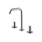 Fima Carlo Frattini So F3191B Three-hole above-top basin mixer | Edilceram Design