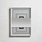Wall Mirror Antonio Lupi Collage WHITE308 | Edilceram Design