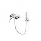 Zucchetti Savoir ZSV226 wall-mounted bathtub/shower mixer with diverter and hand shower | Edilceram Design