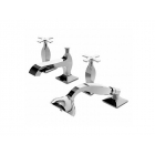 Zucchetti Bellagio ZB1441 above-top bathtub mixer with hand shower | Edilceram Design