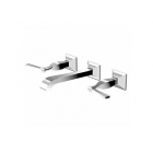Zucchetti Bellagio ZB2699 3-hole wall-mounted basin mixer with aerator | Edilceram Design