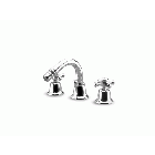 Zucchetti Delfi Z46268.8008 3-hole above-top bidet mixer | Edilceram Design