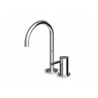 Zucchetti Pan ZP6223 2-hole single lever overhead mixer for washbasin | Edilceram Design