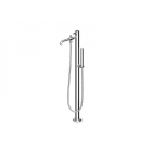 Zucchetti Pan ZP6622 floor-mounted bathtub mixer with hand shower | Edilceram Design