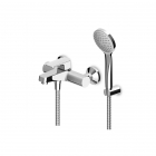 Zucchetti Wind ZWN103 external single-lever bathtub/shower mixer with diverter | Edilceram Design