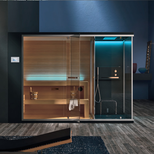 Hammam + Shower + Sauna Hafro Ethos C SEC40034 | Edilceram Design