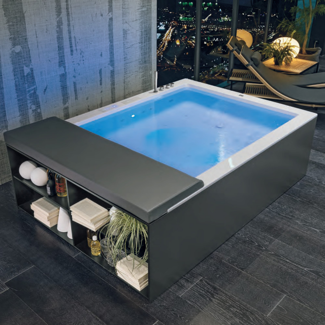 Whirlpool tub Hafro Minerva 2MNA3S6 | Edilceram Design