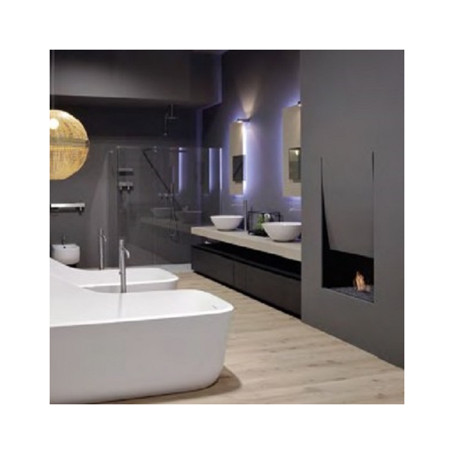 Single-sided fireplace Antonio Lupi Canto del Fuoco CANTOMC108 | Edilceram Design