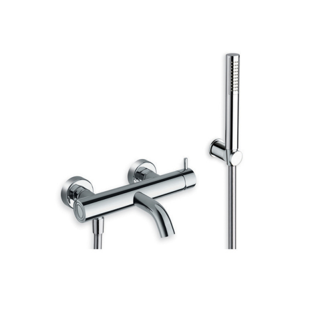 Bathtub mixer Cristina Tricolor Green single-lever bathtub mixer TV180 | Edilceram Design