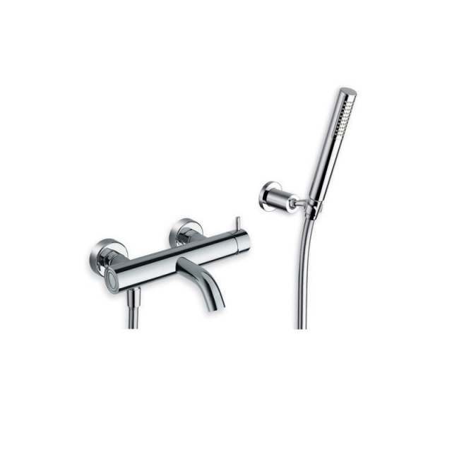 Bathtub mixer Cristina Tricolor Green single-lever bathtub mixer TV181 | Edilceram Design