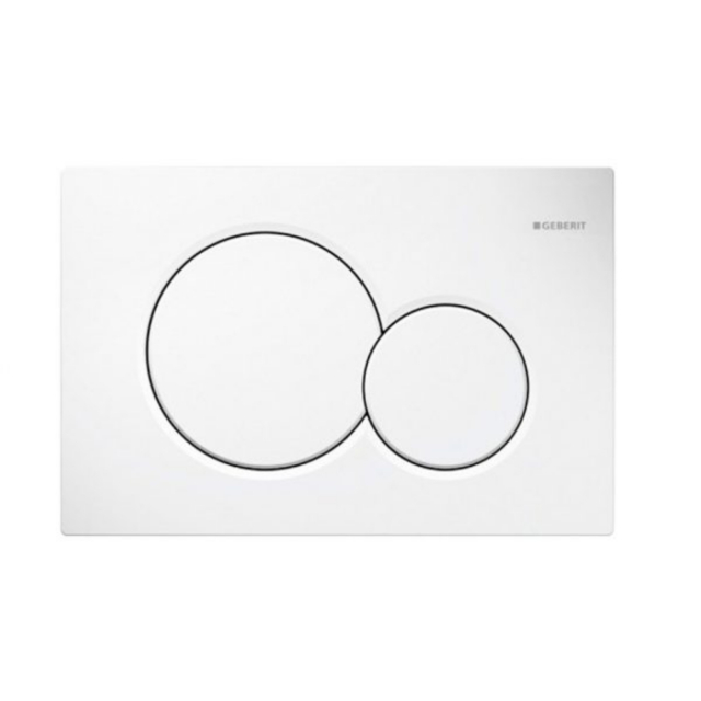 White control plate Geberit Sigma01 115.770.11.5 | Edilceram Design