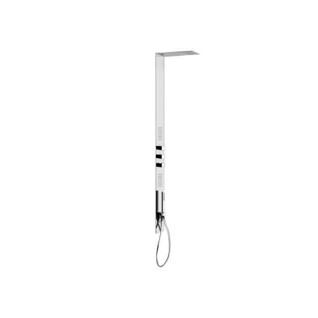 Gessi Private Wellness Tremillimetri 39802.238 multifunctional wall-mounted shower column | Edilceram Design