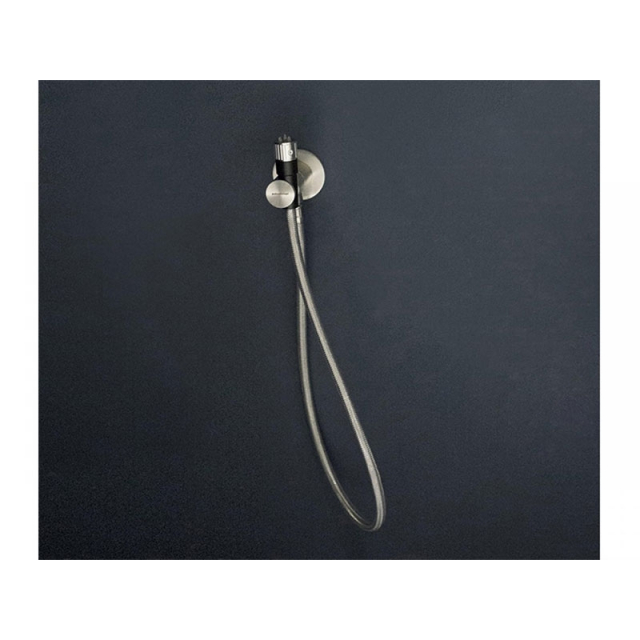 Antonio Lupi GIRO_INTENSO wall-mounted steel hydroscope with water opening | Edilceram Design