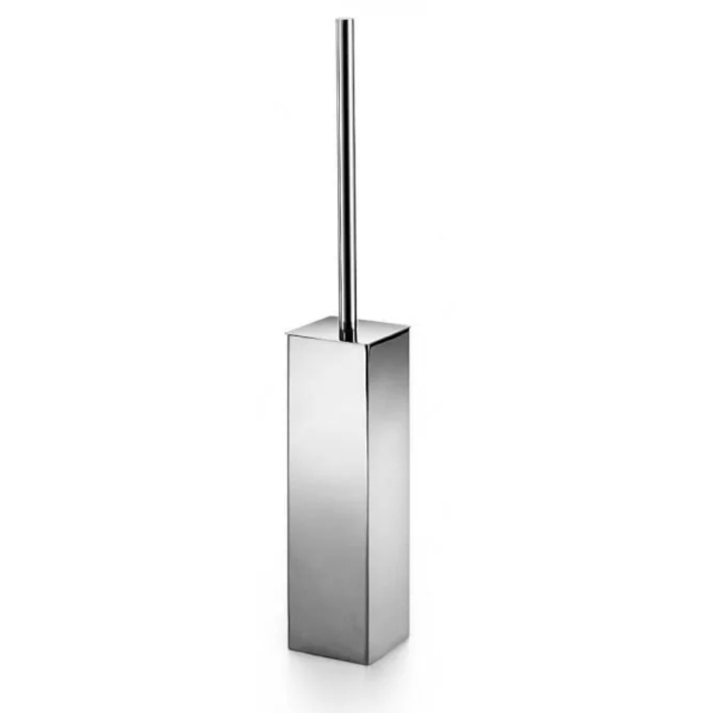 Toilet brush holder In polished stainless steel H415 Lineabeta Skoati 50055.29.00 | Edilceram Design