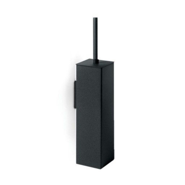 Black toilet brush holder H415 Lineabeta Skoati 50056.18.00 | Edilceram Design
