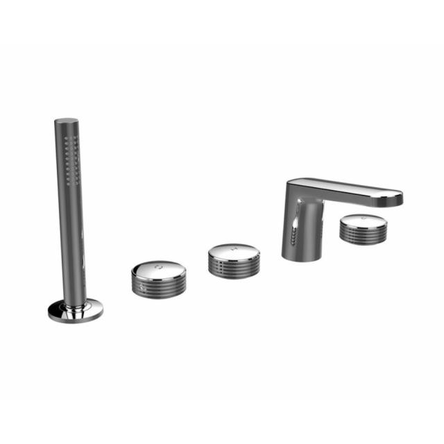 Fima Carlo Frattini Texture Collection F5614H Bathtub Mixer | Edilceram Design