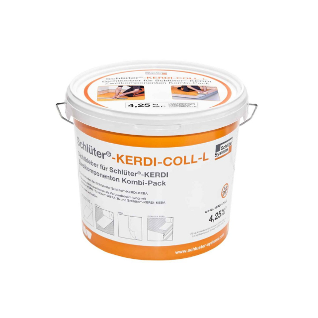 Two-component adhesive 4.25kg Schluter KERDI-COLL-L | Edilceram Design