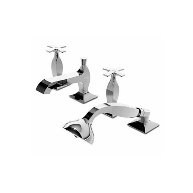 Zucchetti Bellagio ZB1441 above-top bathtub mixer with hand shower | Edilceram Design