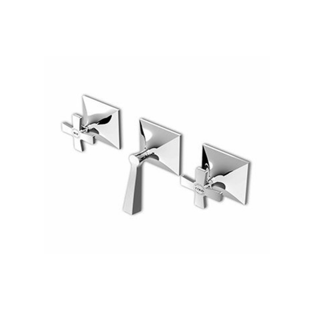 Zucchetti Bellagio ZB1695 wall-mounted bathtub/shower mixer with diverter | Edilceram Design