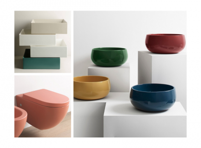 How to enhance your bathroom with colors.